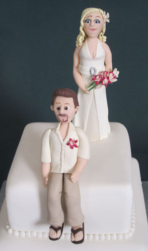 Fimo Bride and Groom
