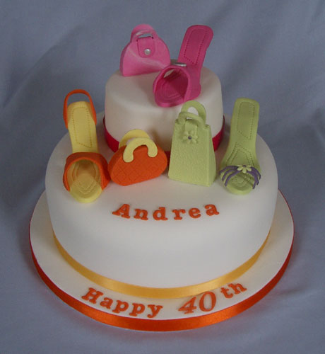 Shoes and Handbags Cake